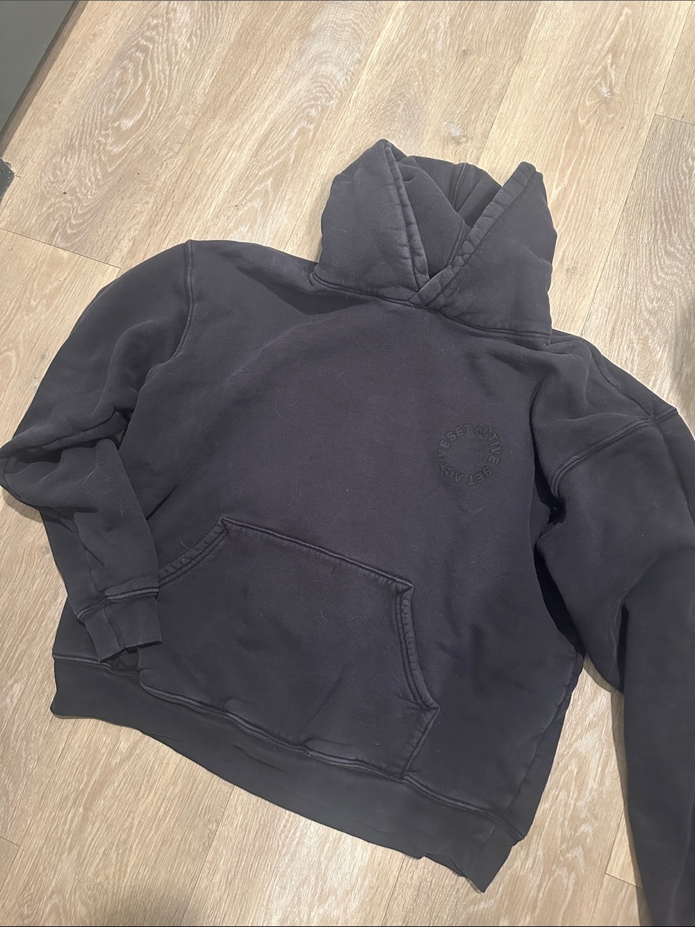 Wash black Set Active Hoodie M